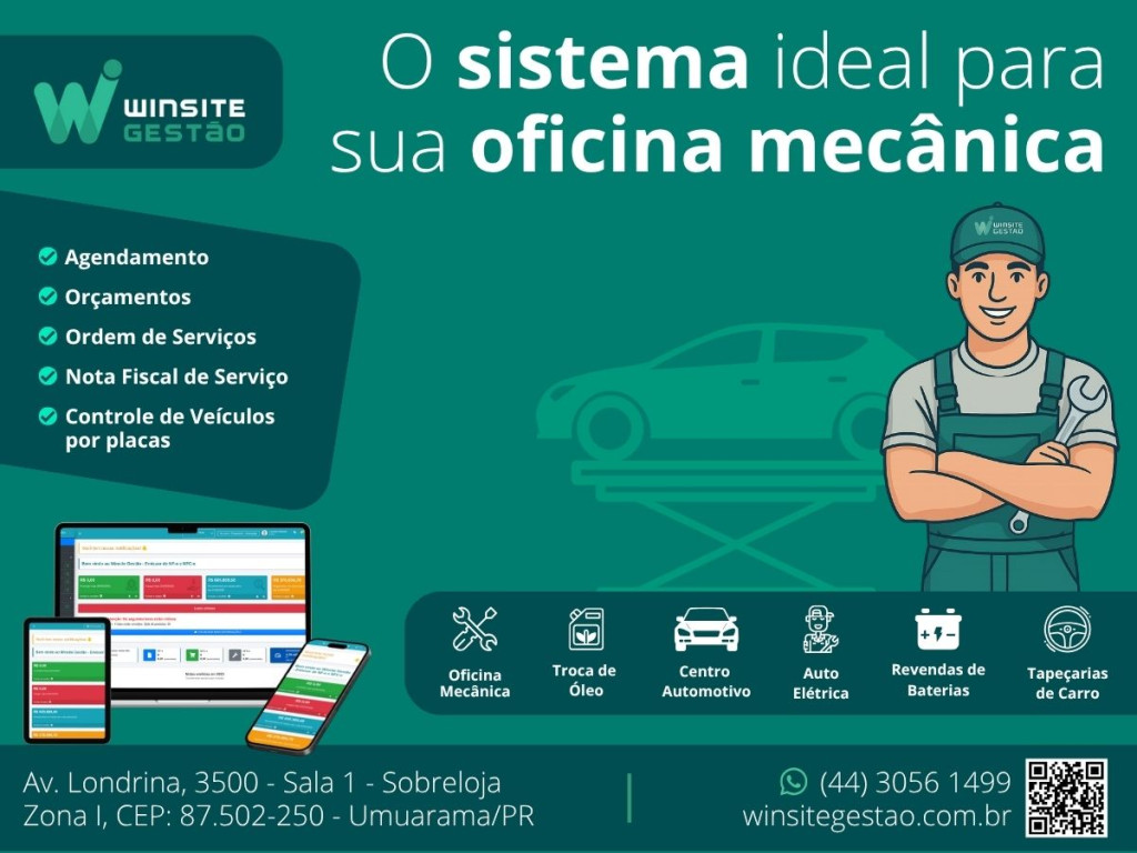 Capa Empresas de Umuarama, atenção: Descubra o sistema que está simplificando a gestão de pequenas e médias empresas!