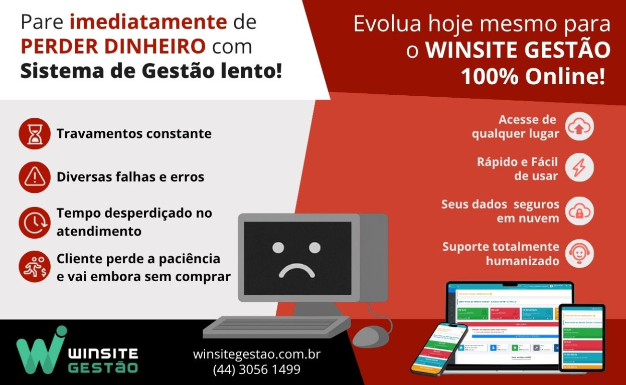 Capa Quem ainda usa sistema de gestão só no computador está ficando para trás (e perdendo dinheiro!) — Descubra o poder do Winsite Gestão 100% Online