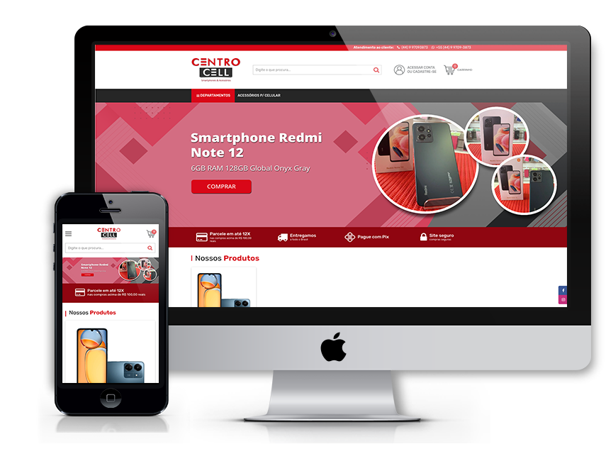 Imagem Centro Cell - Smartphone & Acessórios